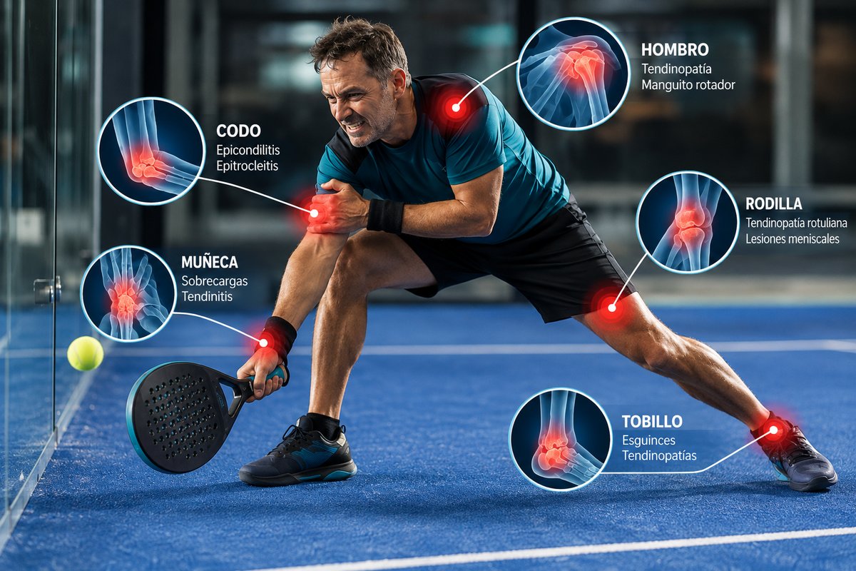 Fisioterapia para pádel en Alcobendas: lesiones frecuentes y cómo prevenirlas 1 Fisioterapia para jugadores de pádel en Alcobendas en AlcoFisio